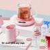 Primatic Home Goods USB-Powered Cup Heater - Compact and Portable, Keeps Beverages Warm for Home, Office, and Travel Use