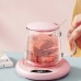 Primatic Home Goods USB-Powered Cup Heater - Compact and Portable, Keeps Beverages Warm for Home, Office, and Travel Use